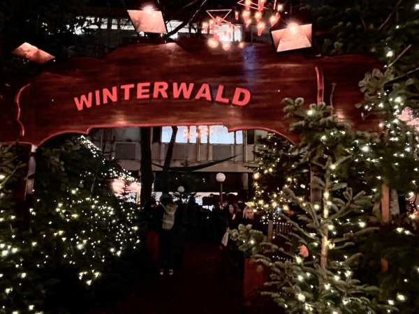 Weihnachtsmarkt Gerhart-Hauptmann-Platz Winterwald